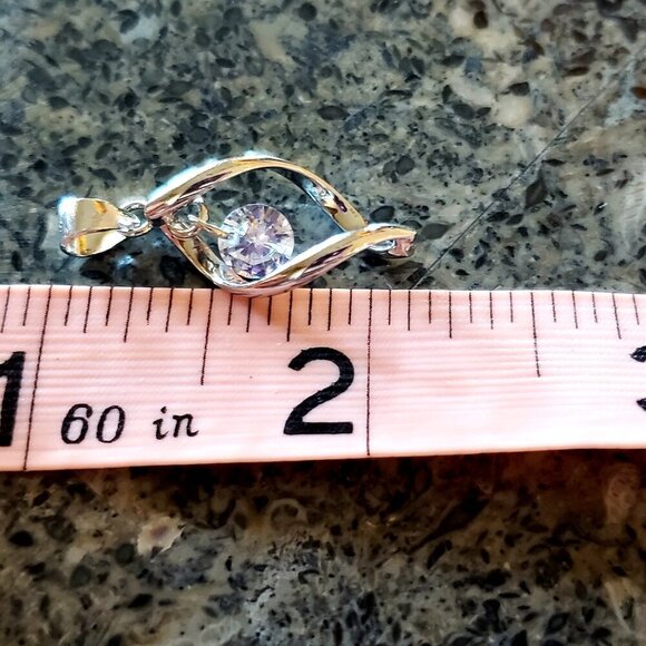 Silver Twist Necklace - Picture 3 of 5